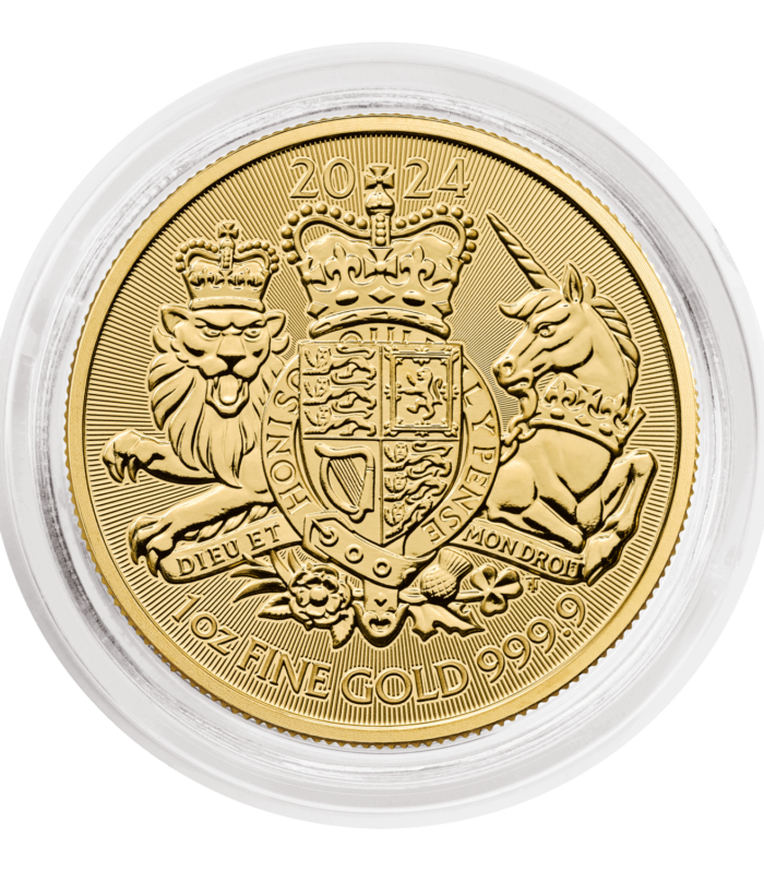 The Royal Arms 2024 1oz Gold Bullion Coin