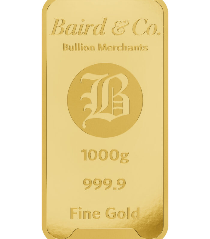 1kg Gold Minted Bar